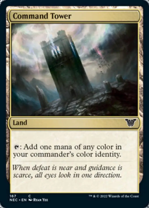Command Tower [Kamigawa: Neon Dynasty Commander] - MTG Single