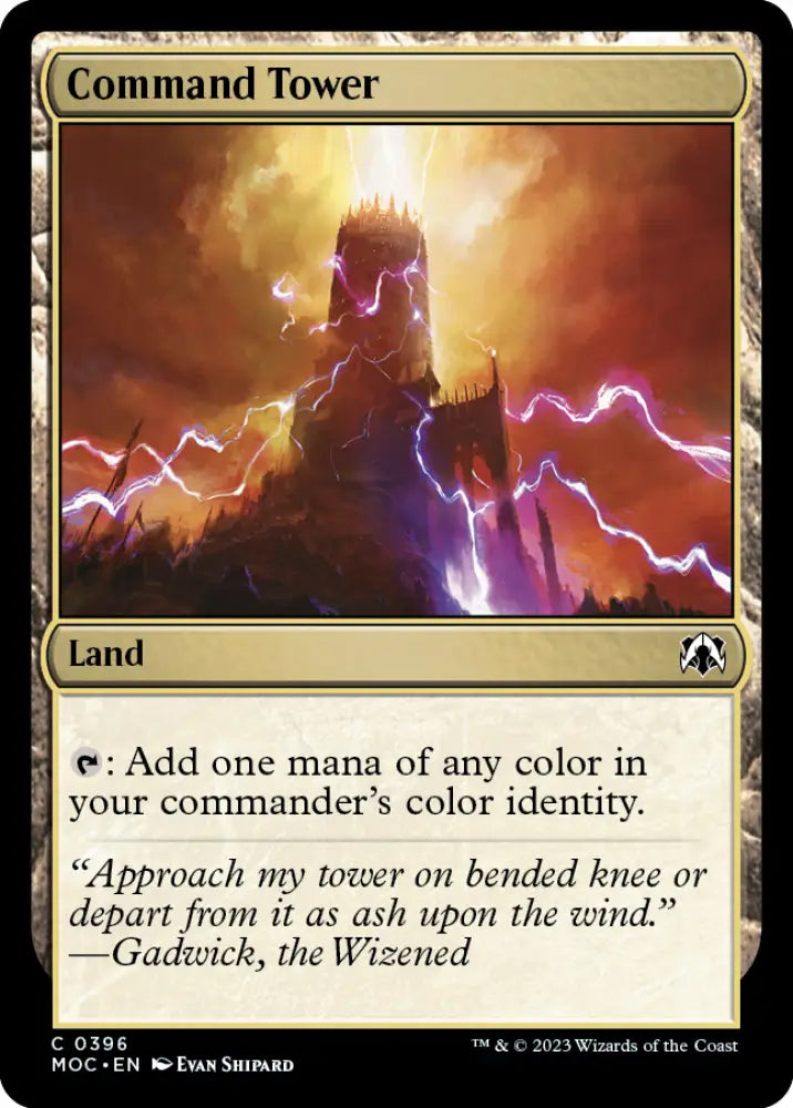 Command Tower [March of the Machine Commander] - MTG Single