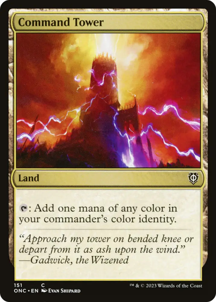 Command Tower [Phyrexia: All Will Be One Commander] - MTG Single