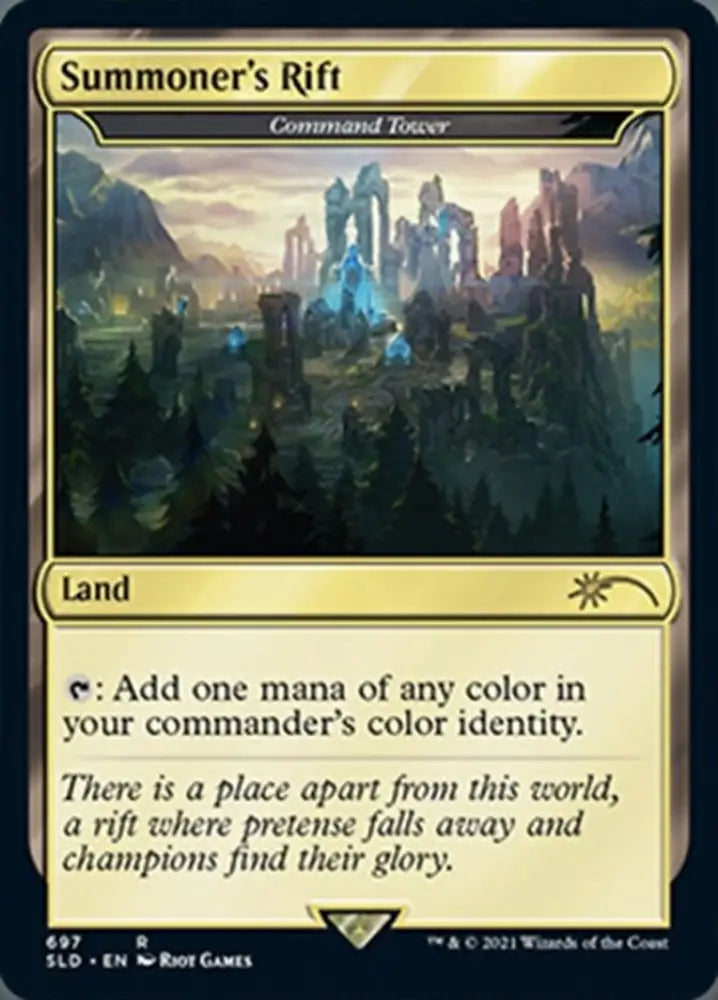 Command Tower - Summoner’s Rift [Secret Lair Drop Promos] - MTG Single