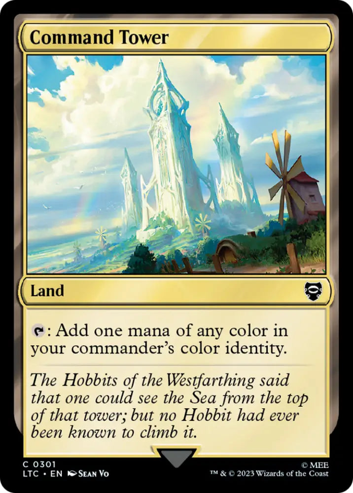 Command Tower [The Lord of the Rings: Tales of Middle-Earth Commander] - MTG Single
