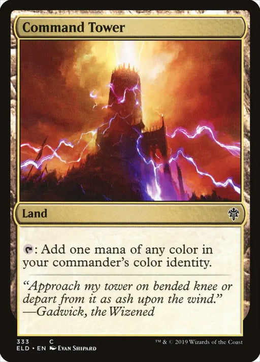 Command Tower [Throne of Eldraine] - MTG Single