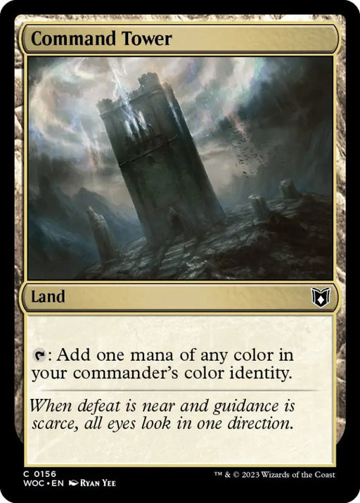 Command Tower [Wilds of Eldraine Commander] - MTG Single