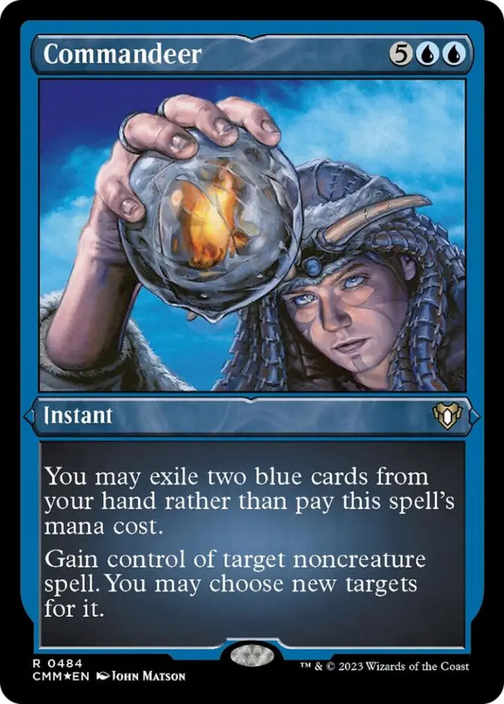 Commandeer (Foil Etched) [Commander Masters] - MTG Single