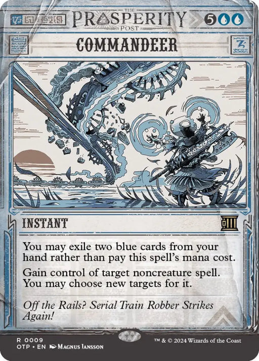 Commandeer [Outlaws of Thunder Junction: Breaking News] - MTG Single