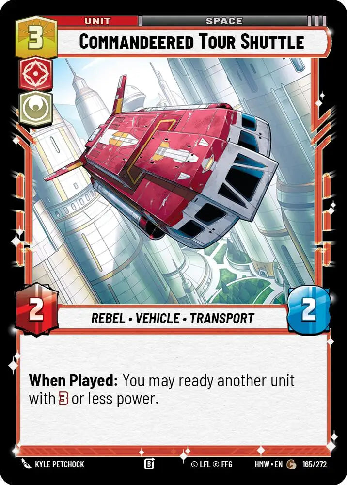 Commandeered Tour Shuttle (165/272) [Homeworlds]