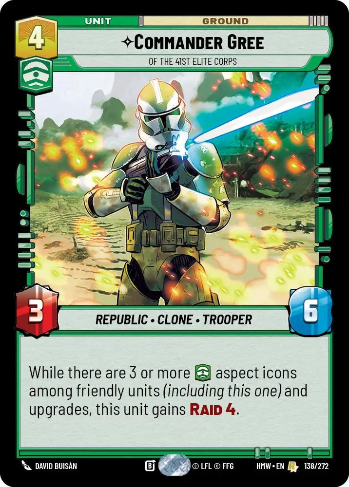 Commander Gree - Of the 41st Elite Corps (138/272) [Homeworlds]