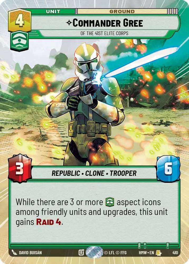 Commander Gree - Of the 41st Elite Corps (Hyperspace) (410) [Homeworlds]