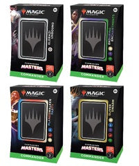 MTG Commander Masters Deck (lot de 4)