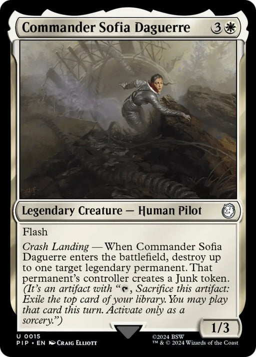 Commander Sofia Daguerre [Fallout] - MTG Single
