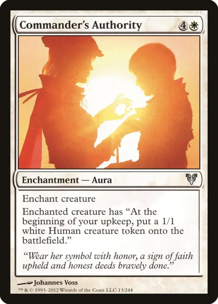 Commander’s Authority [Avacyn Restored] - MTG Single