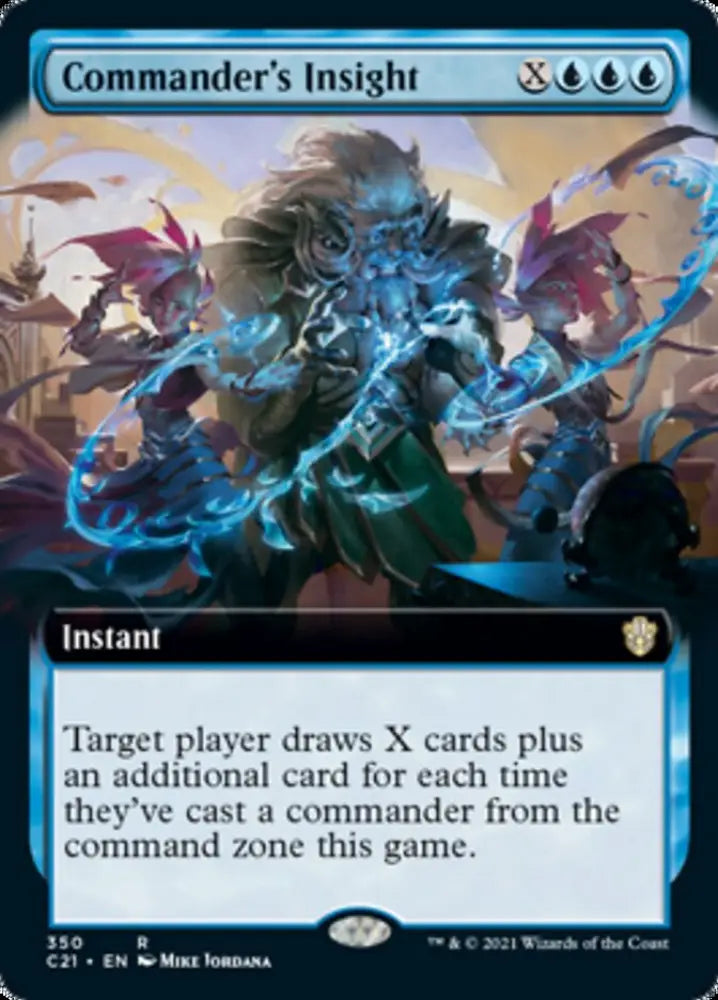 Commander’s Insight (Extended Art) [Commander 2021] - MTG Single