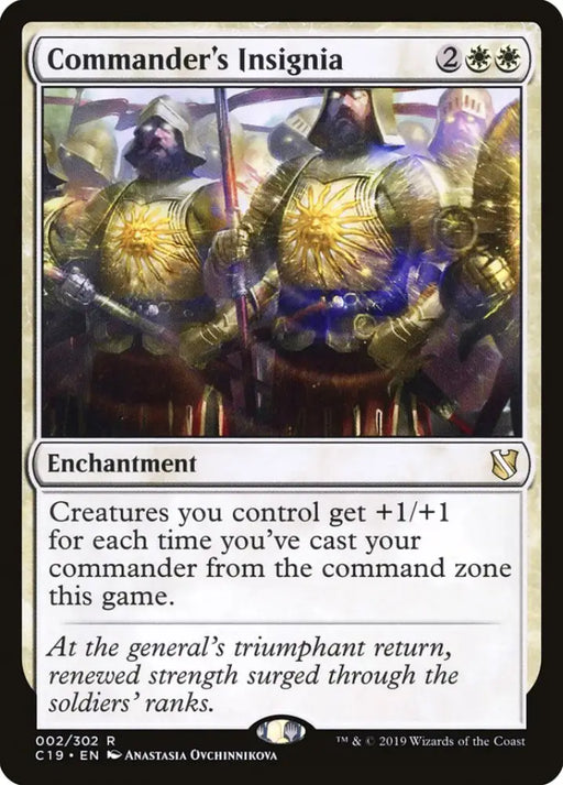 Commander’s Insignia [Commander 2019] - MTG Single