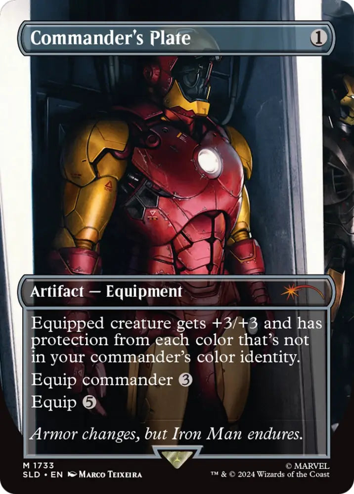 Commander’s Plate (1733) [Secret Lair Drop Series] - MTG Single