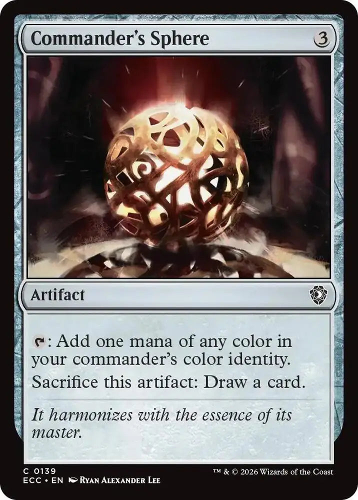 Commander's Sphere (139) [Lorwyn Eclipsed Commander]