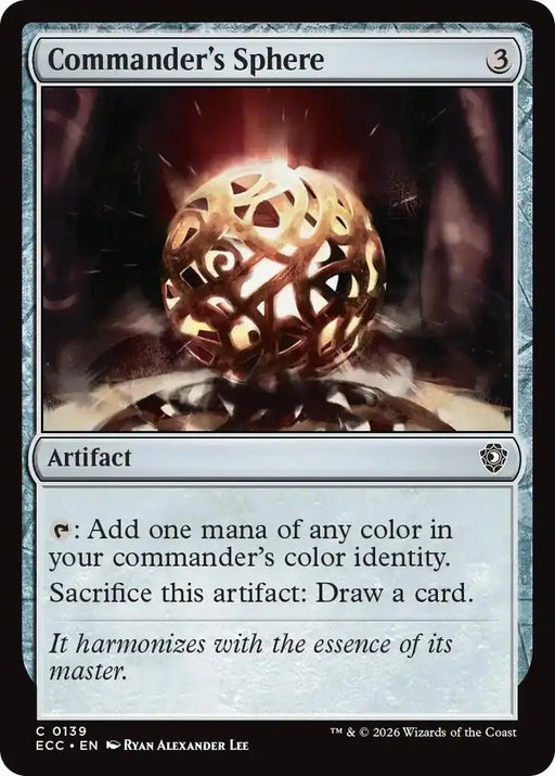 Commander's Sphere (139) [Lorwyn Eclipsed Commander]
