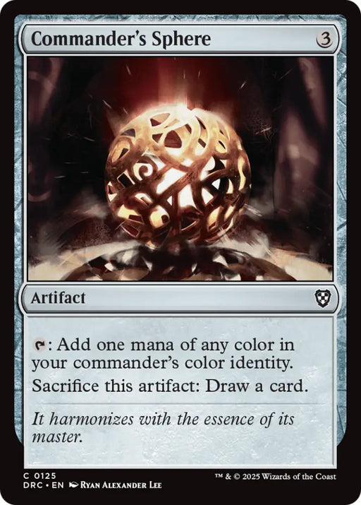 Commander’s Sphere [Aetherdrift Commander] - MTG Single