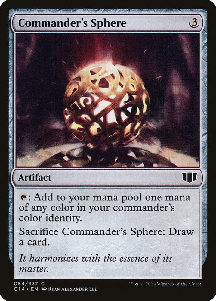 Commander’s Sphere [Commander 2014] - MTG Single
