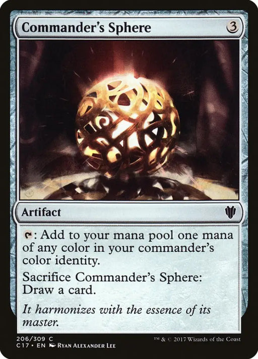 Commander’s Sphere [Commander 2017] - MTG Single