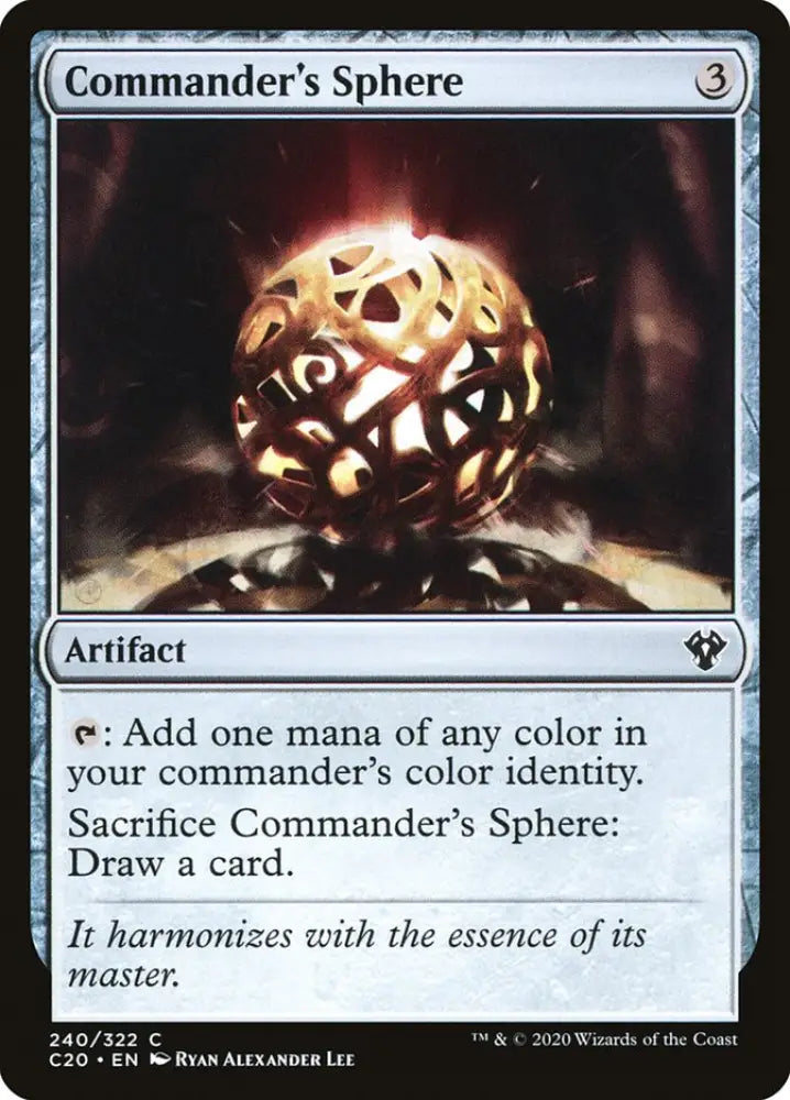 Commander’s Sphere [Commander 2020] - MTG Single