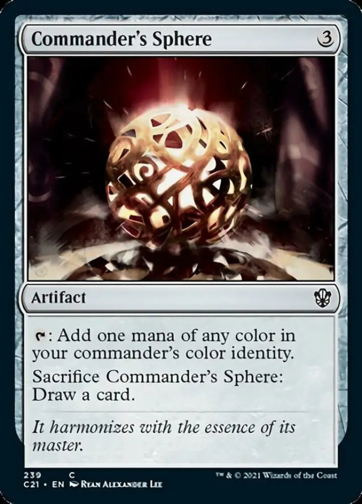Commander’s Sphere [Commander 2021] - MTG Single