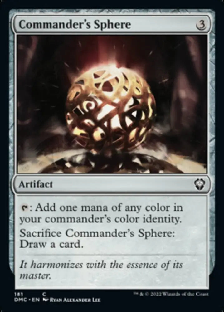 Commander’s Sphere [Dominaria United Commander] - MTG Single