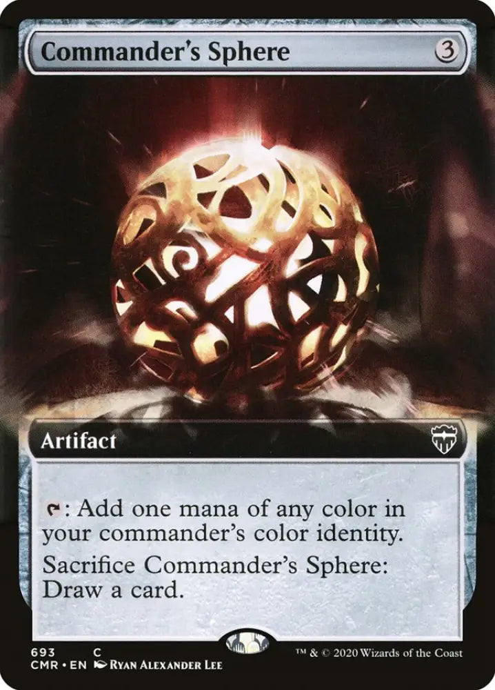 Commander’s Sphere (Extended Art) [Commander Legends] - MTG Single