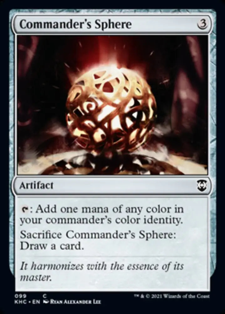 Commander’s Sphere [Kaldheim Commander] - MTG Single