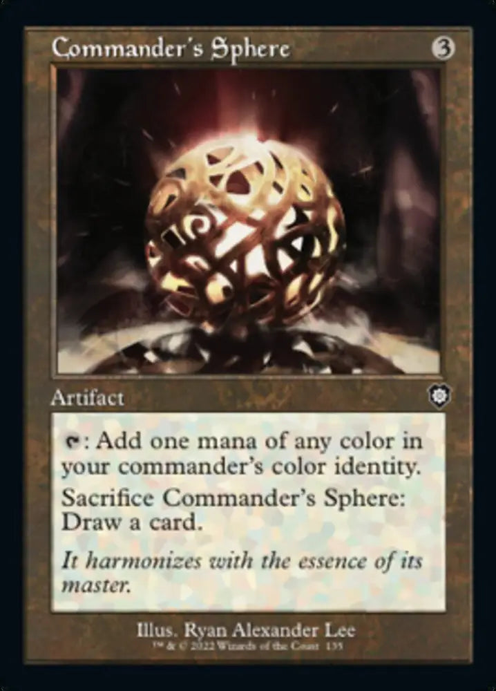 Commander’s Sphere (Retro) [The Brothers’ War Commander] - MTG Single
