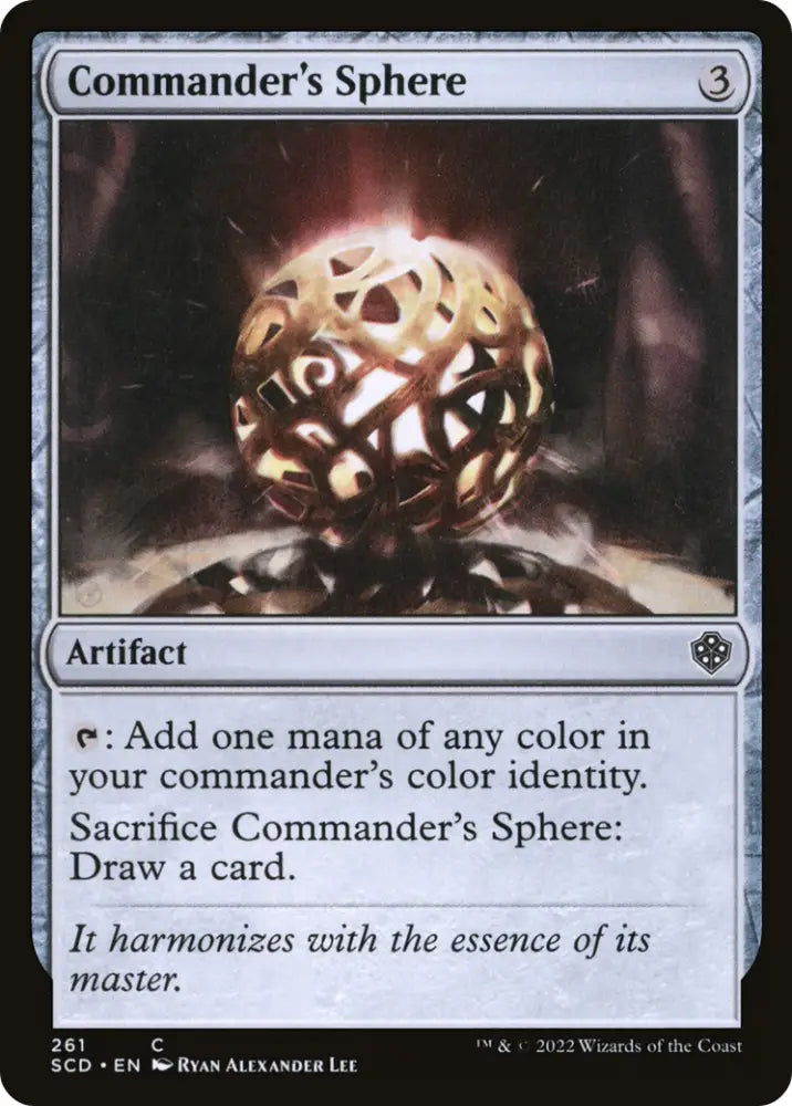 Commander’s Sphere [Starter Commander Decks] - MTG Single