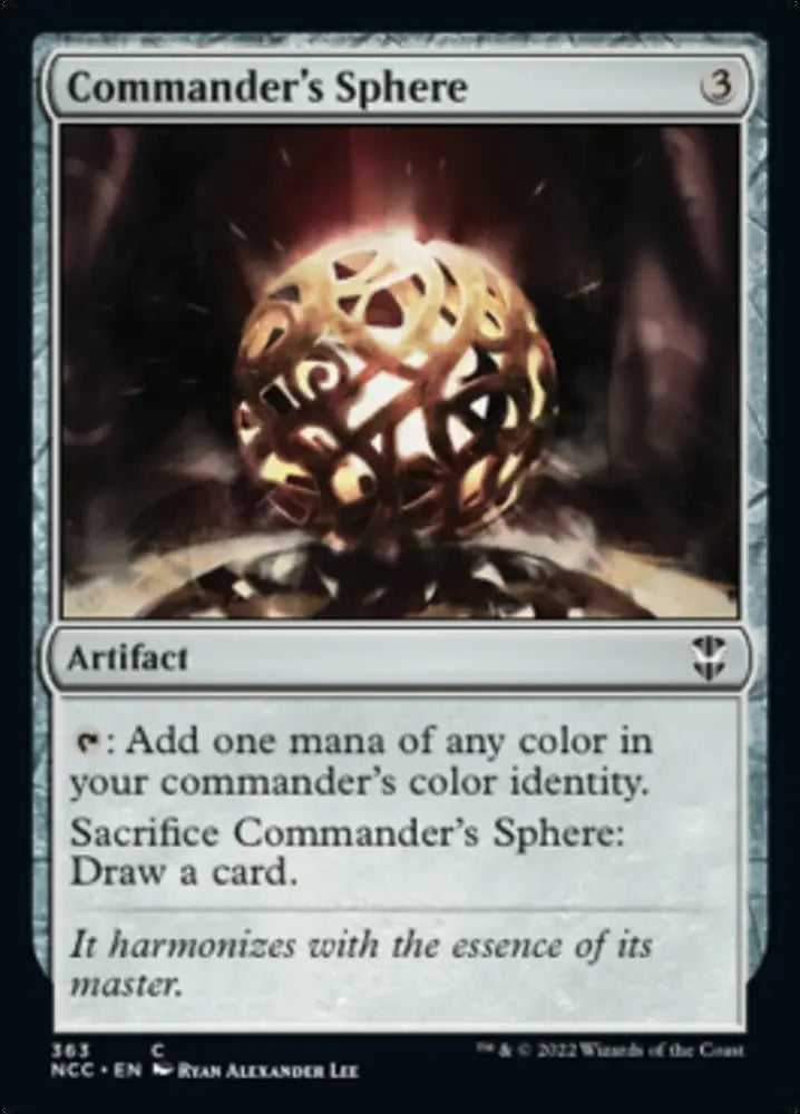 Commander’s Sphere [Streets of New Capenna Commander] - MTG Single
