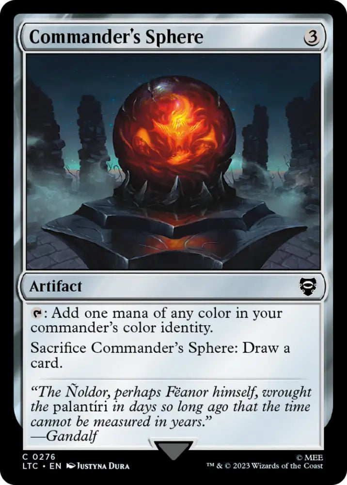 Commander’s Sphere [The Lord of the Rings: Tales of Middle-Earth Commander] - MTG Single