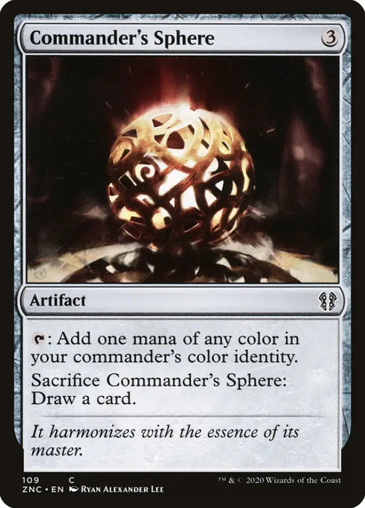 Commander’s Sphere [Zendikar Rising Commander] - MTG Single