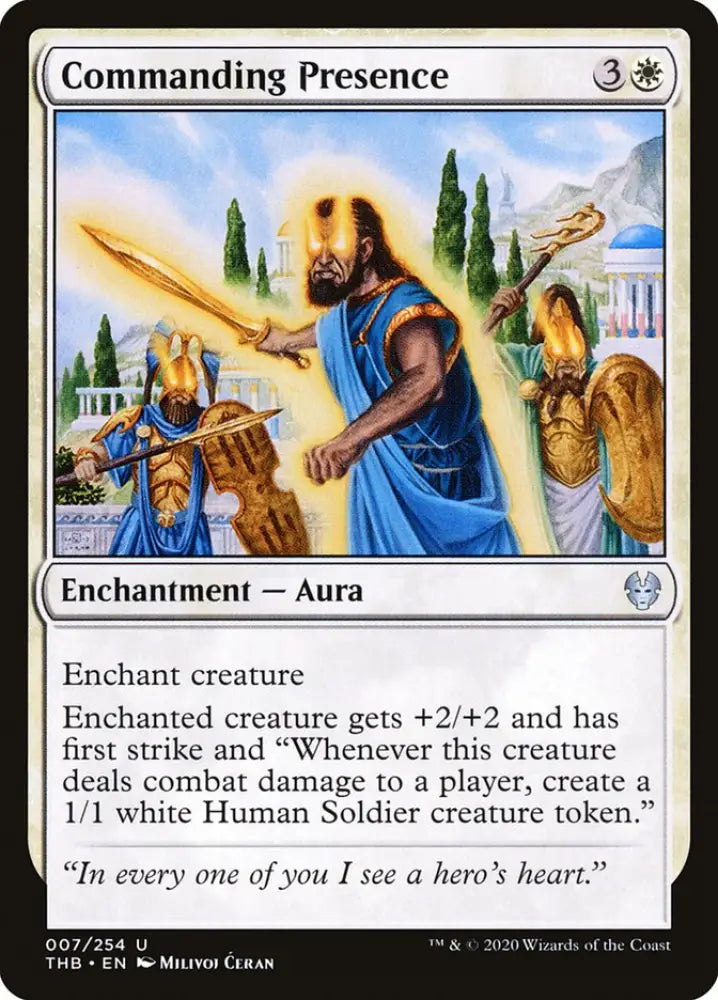 Commanding Presence [Theros Beyond Death] - MTG Single