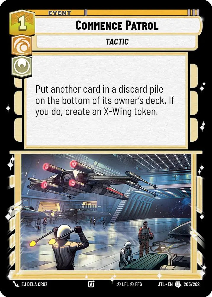 Commence Patrol (205/257) [Jump to Lightspeed] - Star Wars: Unlimited Single