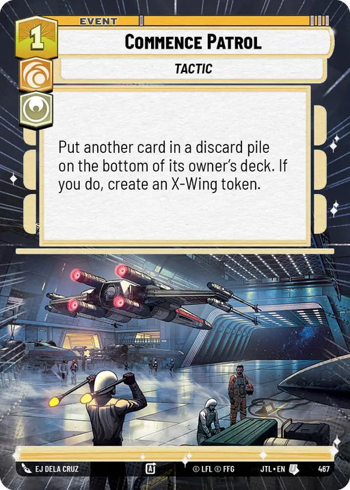 Commence Patrol (Hyperspace) (467) [Jump to Lightspeed] - Star Wars: Unlimited Single