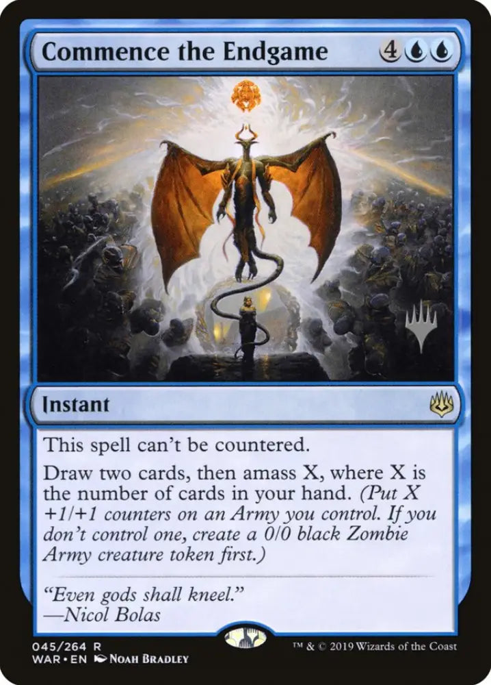 Commence the Endgame (Promo Pack) [War of the Spark Promos] - MTG Single