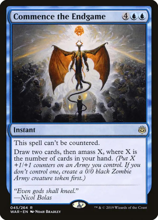 Commence the Endgame [War of the Spark] - MTG Single
