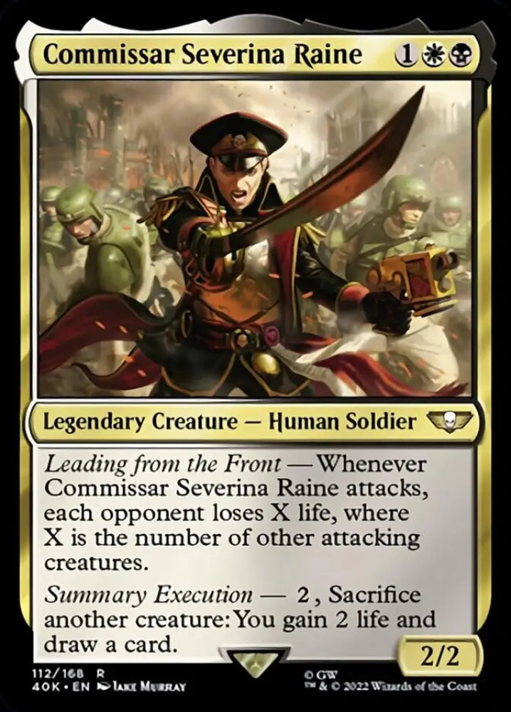 Commissar Severina Raine [Warhammer 40,000] - MTG Single