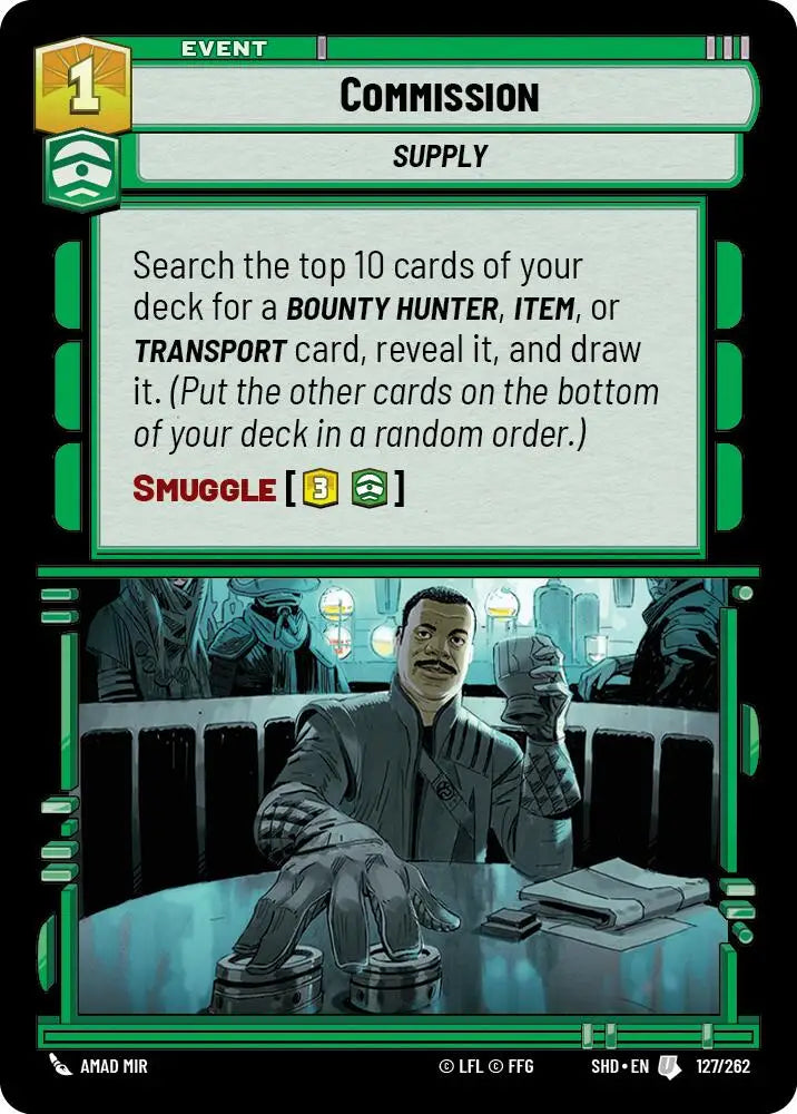 Commission (127/262) [Shadows of the Galaxy] - Star Wars: Unlimited Single