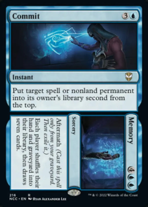 Commit // Memory [Streets of New Capenna Commander] - MTG Single