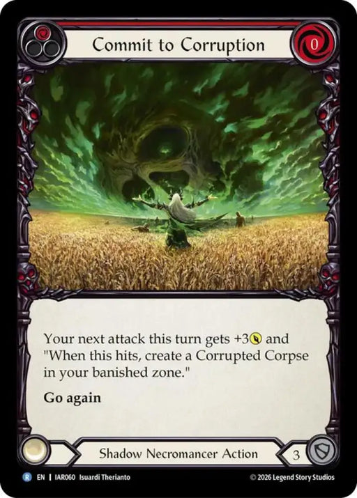 Commit to Corruption (Red) (IAR060) [Usurp the Shadow Throne]