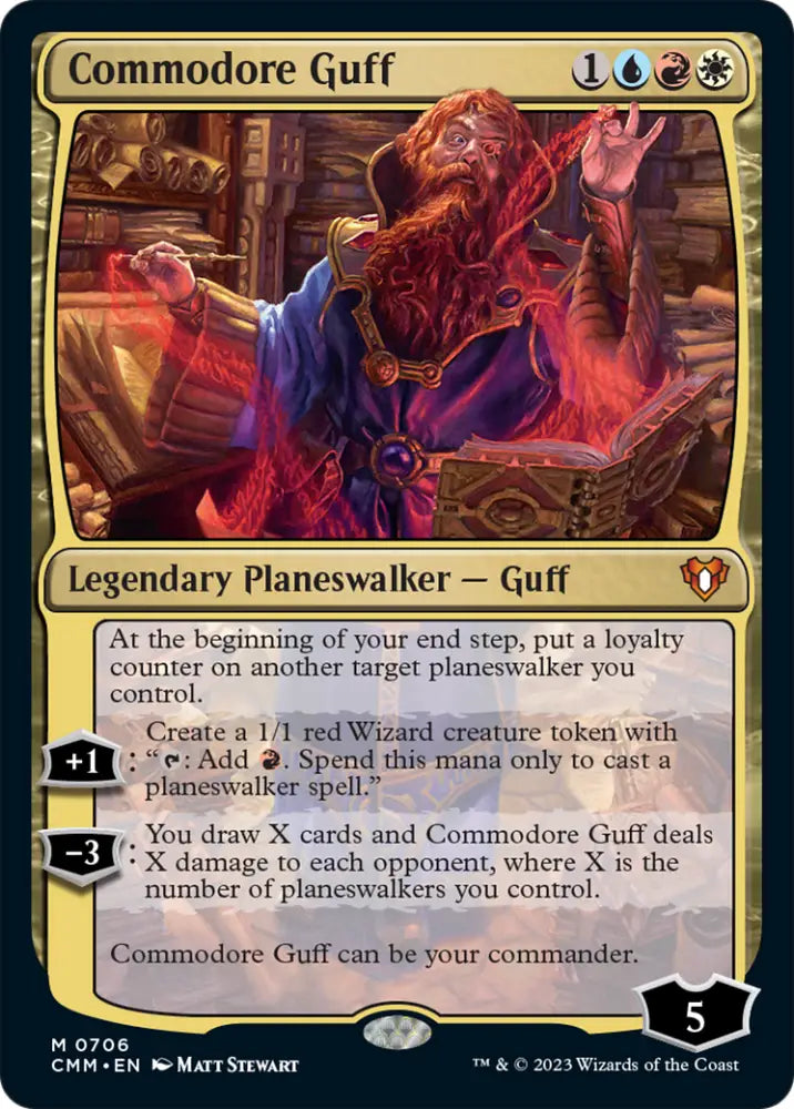 Commodore Guff [Commander Masters] - MTG Single