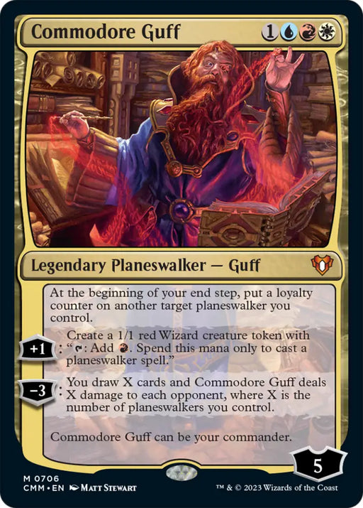Commodore Guff [Commander Masters] - MTG Single