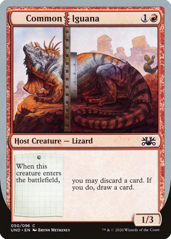 Common Iguana [Unsanctioned] - MTG Single