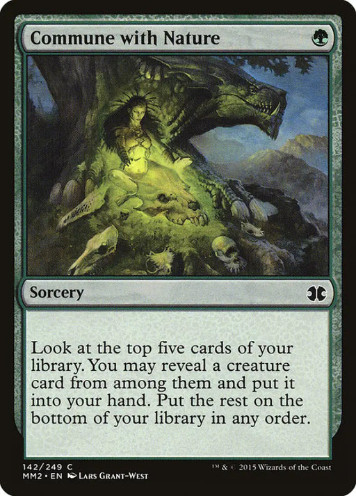 Commune with Nature [Modern Masters 2015] - MTG Single