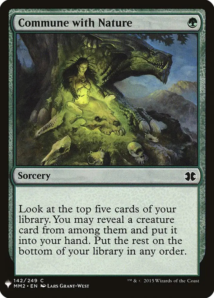 Commune with Nature [Mystery Booster] - MTG Single