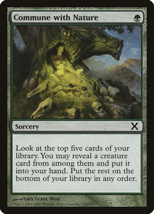 Commune with Nature [Tenth Edition] - MTG Single