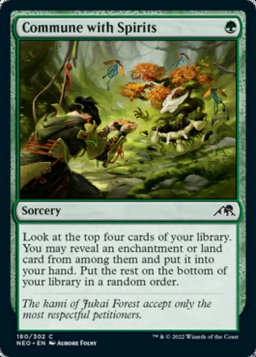 Commune with Spirits [Kamigawa: Neon Dynasty] - MTG Single