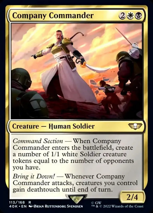 Company Commander [Warhammer 40,000] - MTG Single